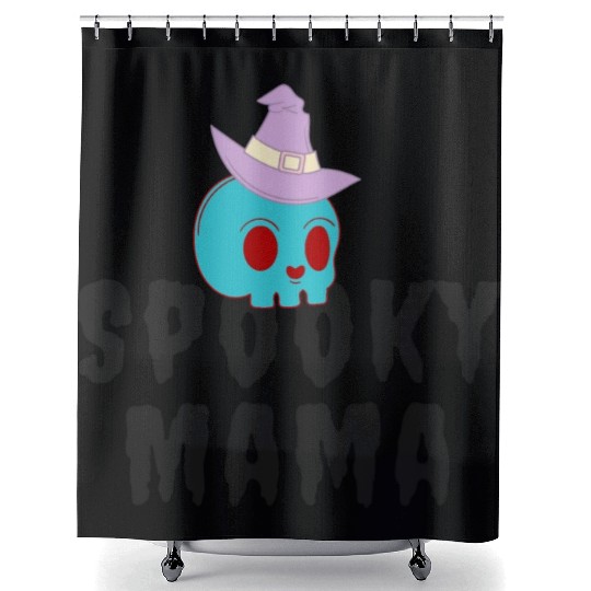 Halloween night story series Shower Curtains