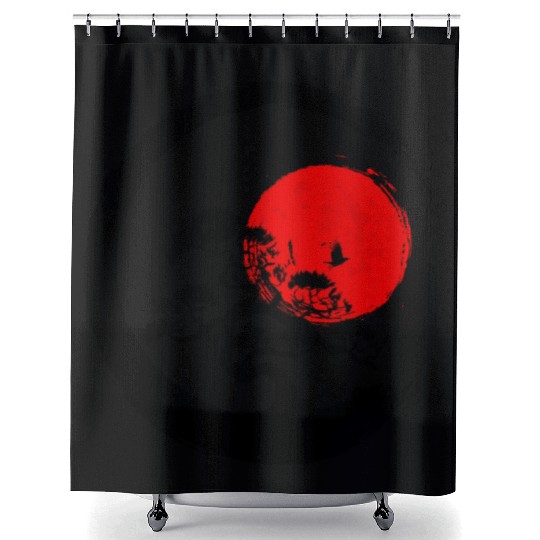 JAPANESE BONSAI TREE Shower Curtains