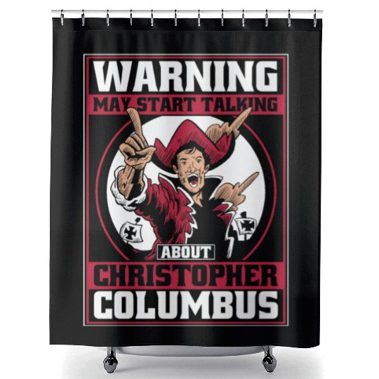 Columbus Day 1492 Shower Curtains