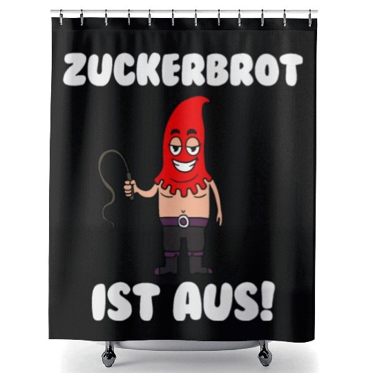 Funny German BDSM Shower Curtains
