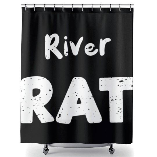 River Rat - Poker Shower Curtains