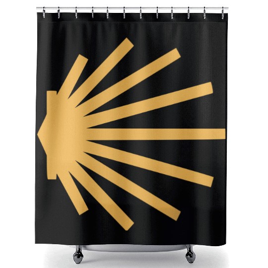 Way of St James Shower Curtains