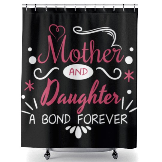 Mother And Daughter A Covenant For Life Shower Curtains