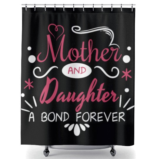 Mother And Daughter A Covenant For Life Shower Curtains