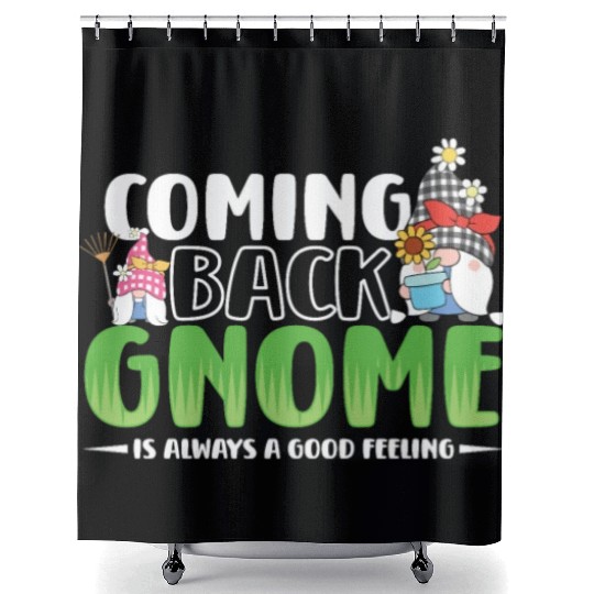 Garden Gnomes Gnome Lover Funny Gnome Gardening Shower Curtains