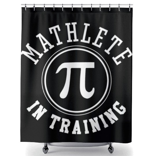 Mathlete In Training Shower Curtains