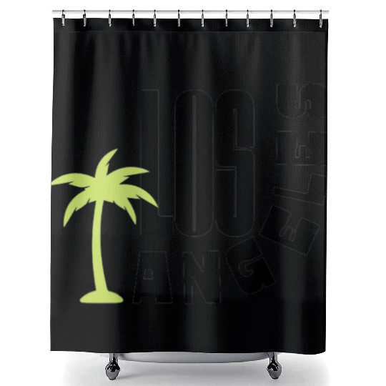 Los Angeles where dreams come true Shower Curtains