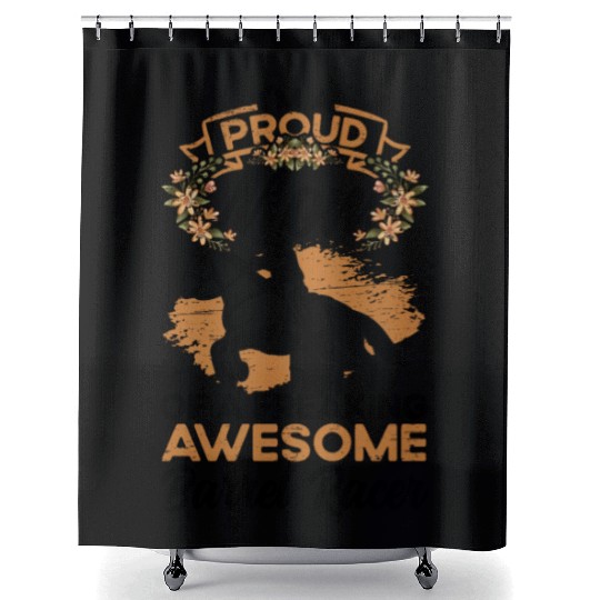 Barrel Racing Rodeo Equestrian Horse Barrel Racer Shower Curtains