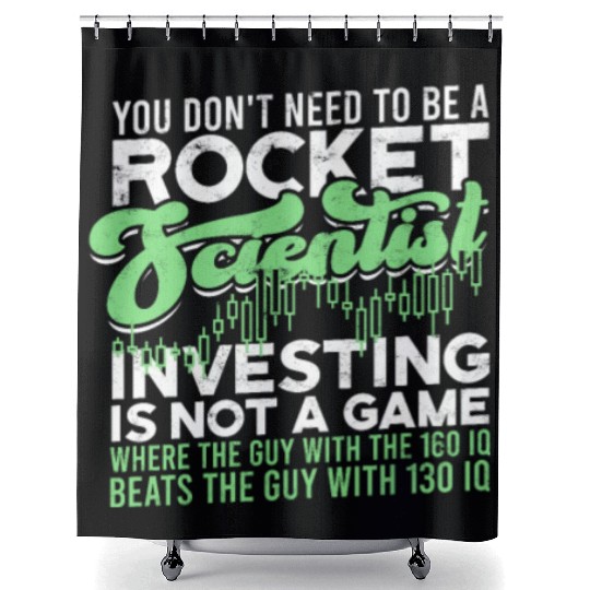 You don't need to be a rocket scientist. Shower Curtains