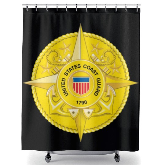 Commandant Staff (U.S. Coast Guard) Shower Curtains