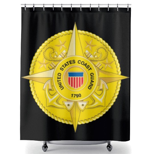 Commandant Staff (U.S. Coast Guard) Shower Curtains