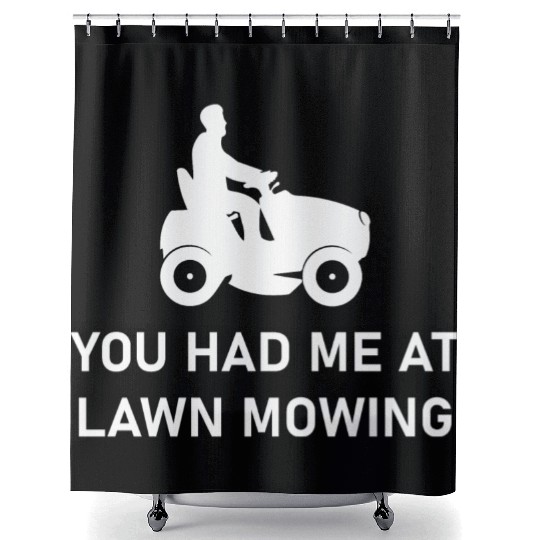 Landscaping Lawn Mowing - Gardening Landscaper Shower Curtains
