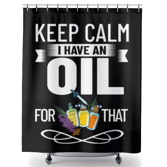 Essential Oil Diffuser Peppermint Aromatherapy Shower Curtains