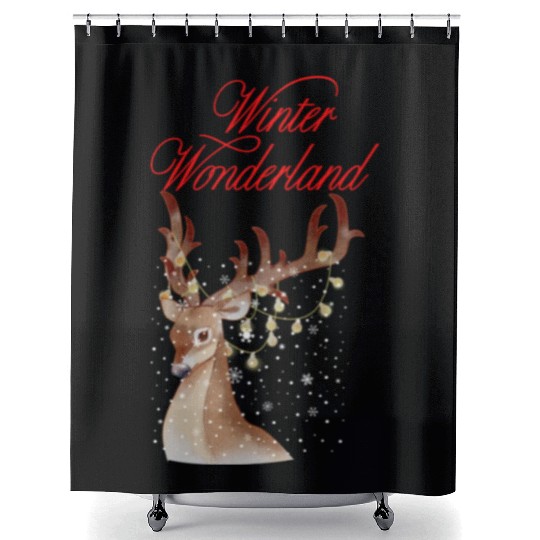 Winter Wonderland Shower Curtains