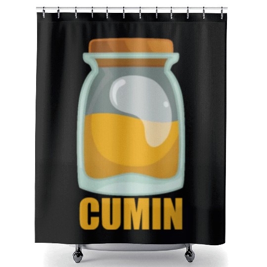 Cumin Spice Flavor Food Cooking Shower Curtains
