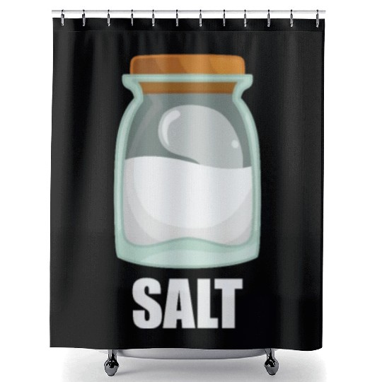 Salt Spice Flavor Food Cooking Shower Curtains