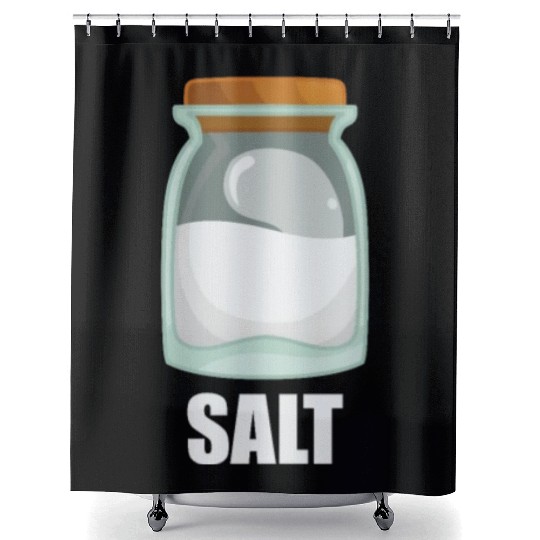 Salt Spice Flavor Food Cooking Shower Curtains