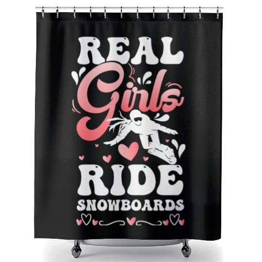 Snowboarding Extreme Sport Winter Sports Shower Curtains