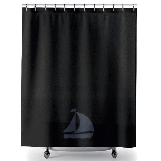 This Girl loves her Boat Shower Curtains