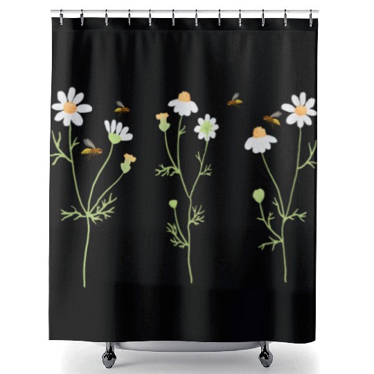 Marguerites Daisy Summer Daisies Flower Garden Shower Curtains