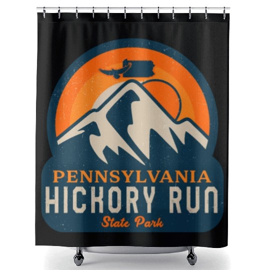Hickory Run state park Pennsylvania Shower Curtains