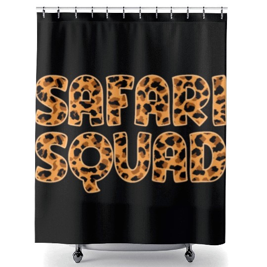 Safari Squad - African Safari Adenventures Shower Curtains