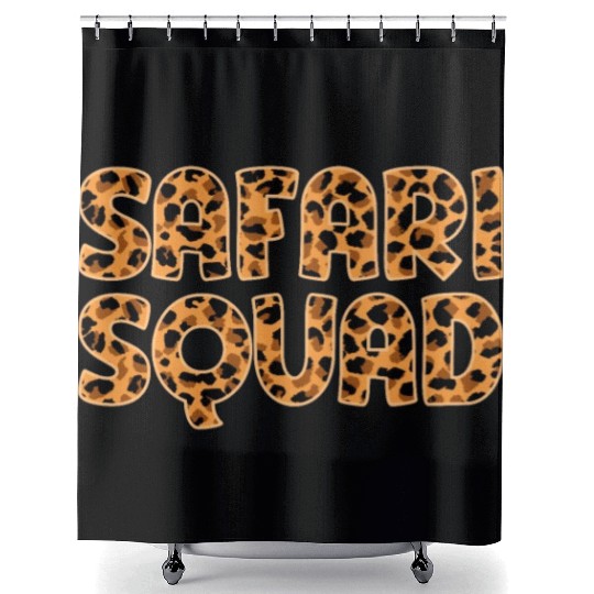 Safari Squad - African Safari Adenventures Shower Curtains