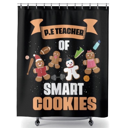 Physical Education Teacher Dad Phys Ed Shower Curtains