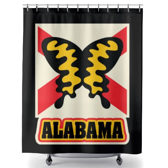 US States Albm Shower Curtains