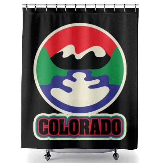 US States COLORADO Shower Curtains