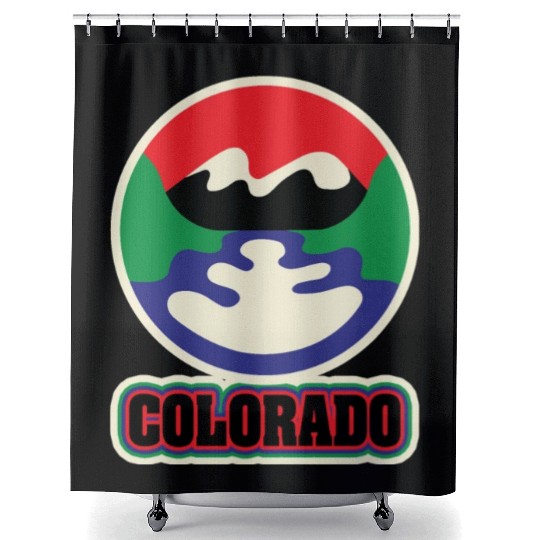 US States COLORADO Shower Curtains
