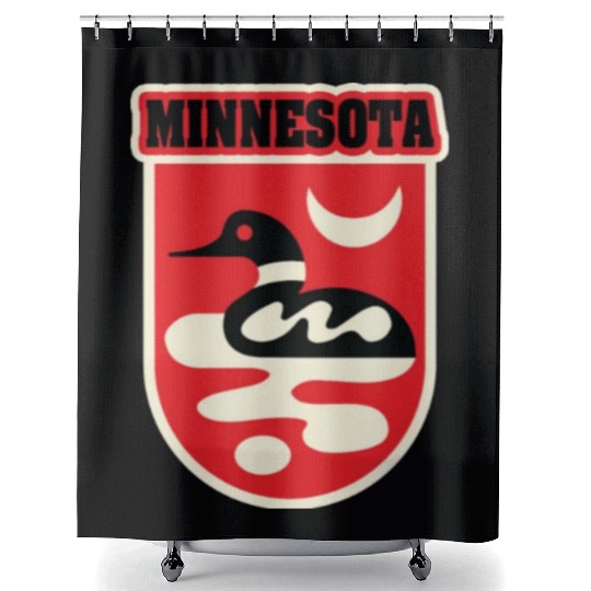 US States MINNESOTA Shower Curtains