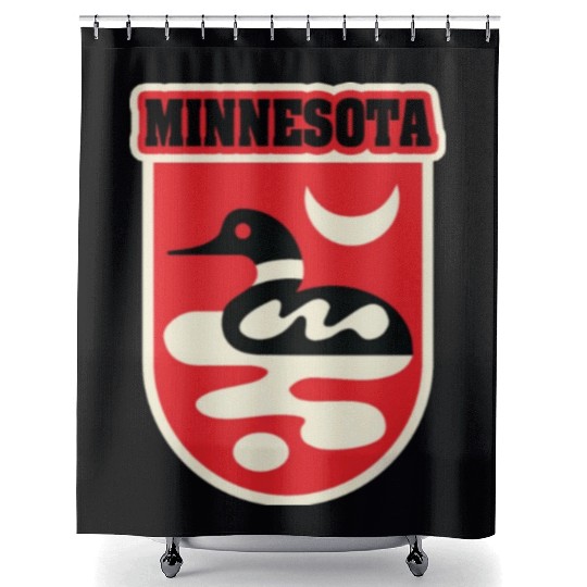 US States MINNESOTA Shower Curtains