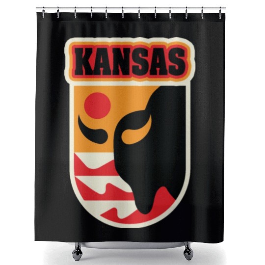 US States KANSAS Shower Curtains