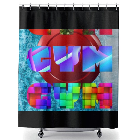 IMPORTANT GYM NASA IN DUCAÇAO DO SPORTS. Shower Curtains