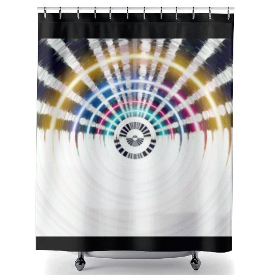 Sun Burst Shower Curtains