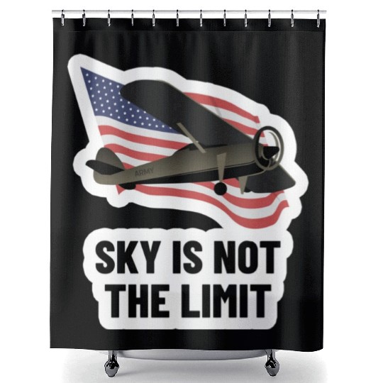 Airforce Aircraft Shower Curtains