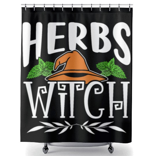 Herbs Witch Herbalism Herbalist Herb Gardening Shower Curtains