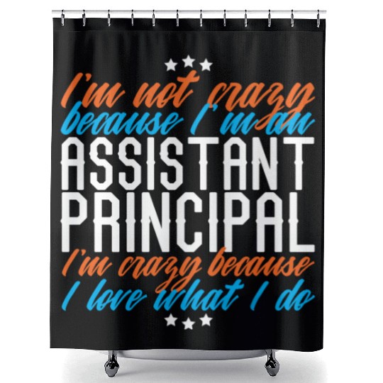Assistant Principal Shower Curtains