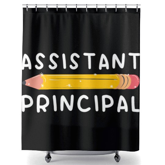 Assistant Principal Shower Curtains