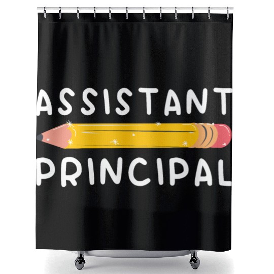 Assistant Principal Shower Curtains
