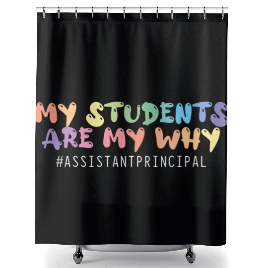 Assistant Principal Shower Curtains