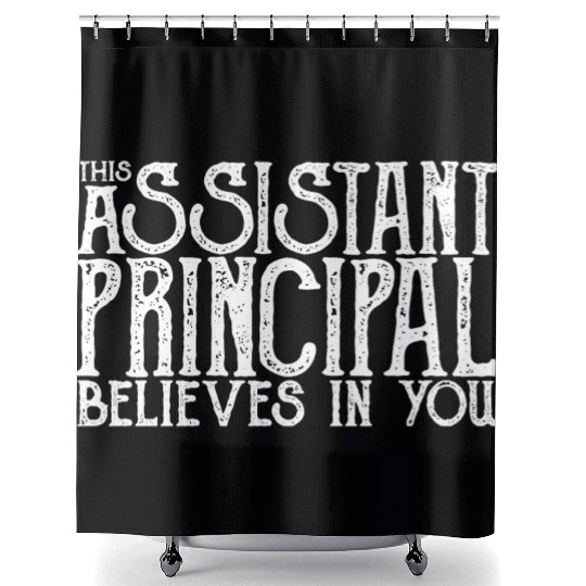 Assistant Principal Shower Curtains