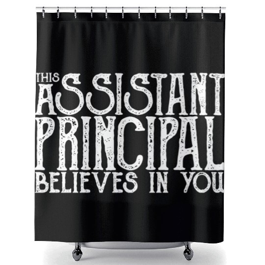 Assistant Principal Shower Curtains