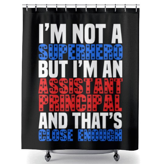 Assistant Principal Shower Curtains