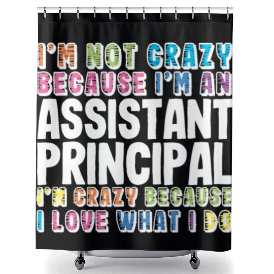 Assistant Principal Shower Curtains