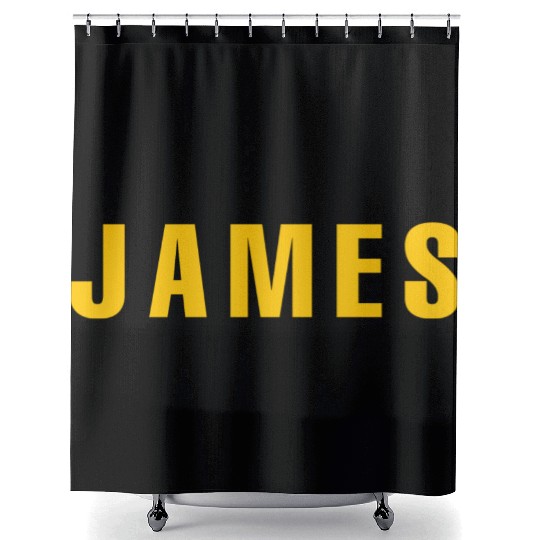 JAMES Shower Curtains