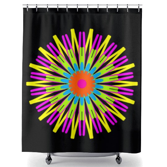 Circle of wishes Shower Curtains