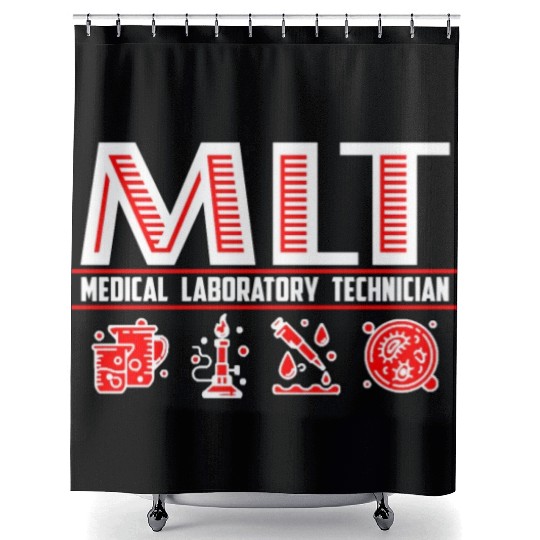 Lab Technician Medical Laboratory Science Medical Shower Curtains
