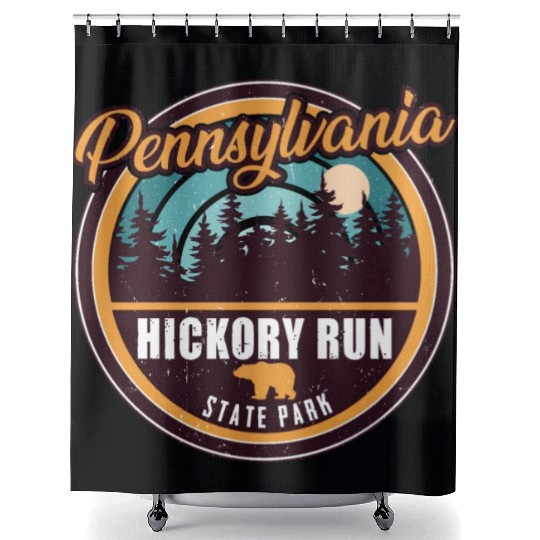 Hickory Run state park Pennsylvania Shower Curtains